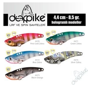 Deepvib Hologramlı  8gr 4.5cm Vibrasyon Yem Serisi