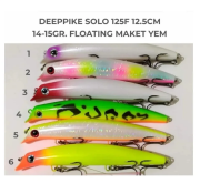 Solo 125f 12.5cm 14-15gr. Dalarlı Floating Maket Yem