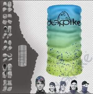 Deeppike Boyunluk/Bandana Buff Maske Saç Bandı