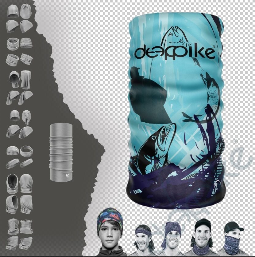 Deeppike Boyunluk/Bandana Buff Maske Saç Bandı